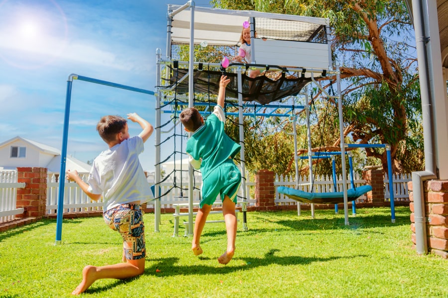 Kids building strength and confidence